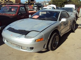 1992 MITSUBISHI 3000GT, 3.0L AUTO, COLOR SILVER, 153691